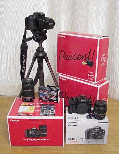 EOS Kiss X2とX3