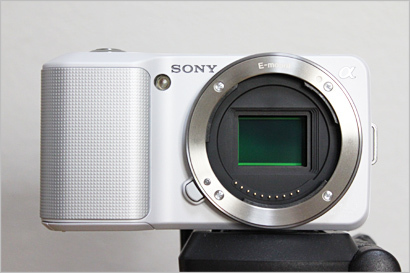 NEX-3のマウント部分
